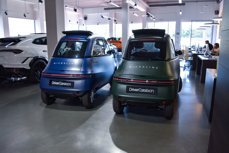 Micro Microlino L7e 105 kWh Mate lleno