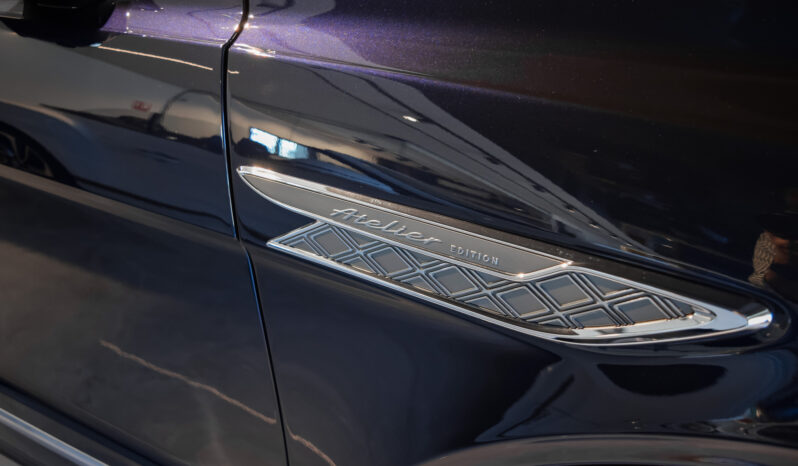 Bentley Bentayga Atelier Edition lleno